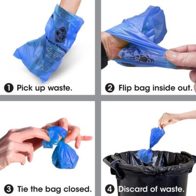 Bags on Board Dispenser Bone Blue(30 bags) - Image 5