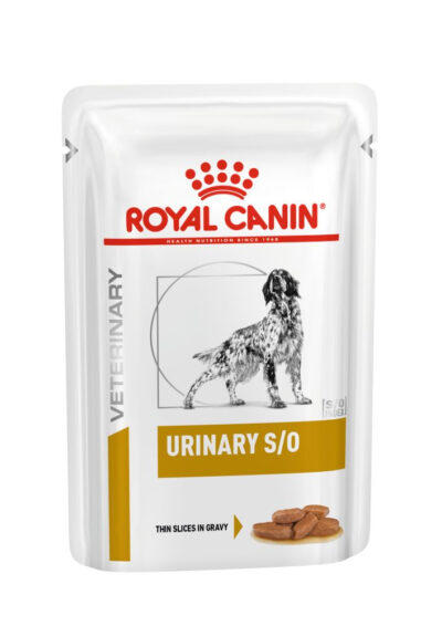 Royal Canin Vet Health Nutrition Canine Urinary S/O (WET FOOD - POUCHES) 12x100G