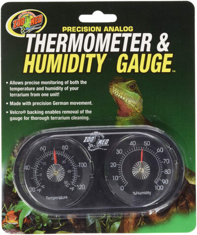 ZOOMED  Dual Therm/Humidity Guage