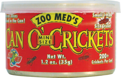 ZOOMED  Can O' Mini Crickets 1.2oz