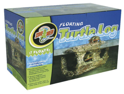 ZOOMED  Floating Turtle Log