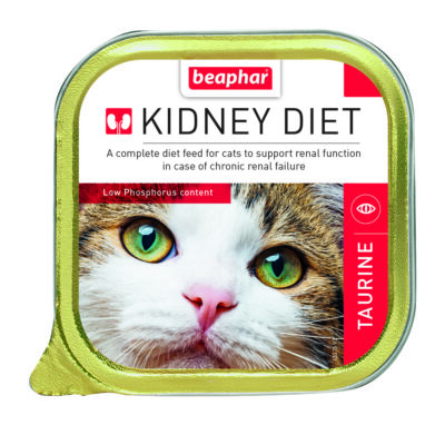 Beaphar WET FOOD - Kidney/Renal Diet Taurine(16pcs x 100g)