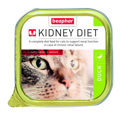 Beaphar WET FOOD - Kidney/Renal Diet Duck(16pcs x 100g)