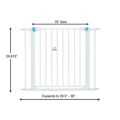 MidWest White Glow in the Dark Steel Pet Gate - Image 7
