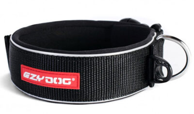 Ezydog  Collar Classic WIDE XL Black