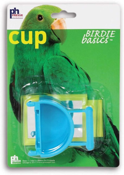 Prevue  Hanging Plastic Cup W/Mirror