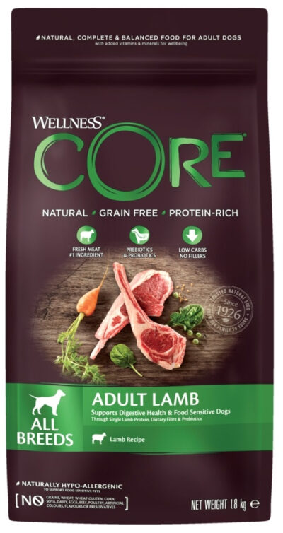 Wellness  DD Core Lamb 4/1.8kg