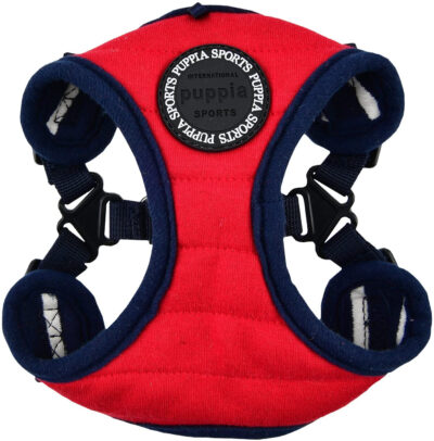 PUPPIA  Mischief Harness C Pard Red S