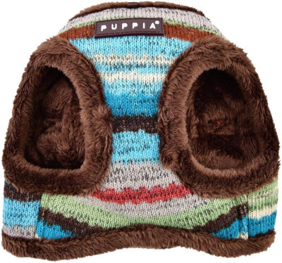 PUPPIA  Crayon Harness B Pard Brown S