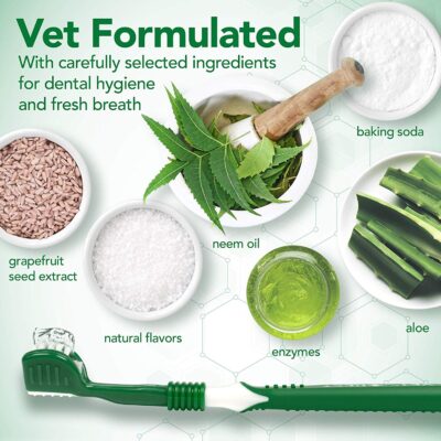 Vet's Best Complete Enzymatic Dental Care Kit - Image 6