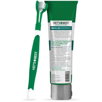 Vet's Best Complete Enzymatic Dental Care Kit - Image 9