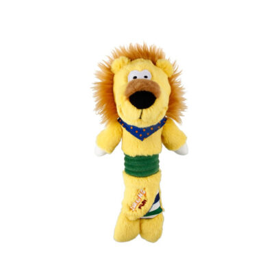 GIGWI Shaking Fun Plush Toy Lion With Squeaker Inside - Image 2