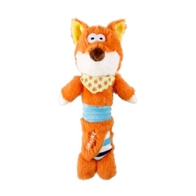 GiGwi Plush Shaking Fun Dog Toy - Fox - Image 2