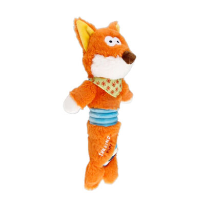 GiGwi Plush Shaking Fun Dog Toy - Fox - Image 3