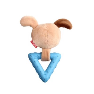 GiGwi GiGwi Suppa Puppa Dog with Squeaker inside - Plush/TPR (Small) - Image 3
