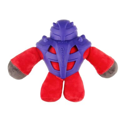 GiGwi Red Gladiator Plush TPR with Squeaker (Medium) - Image 2