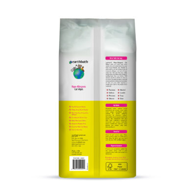 Earthbath® Hypo-Allergenic Cat Grooming Wipes, Fragrance Free, Cleans & Conditions, 100 ct plant-based wipes in re-sealable pouch - Image 2