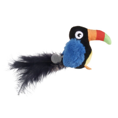 GiGwi Melody Chaser (Toucan) with motion Activated Sound Chip - Image 2