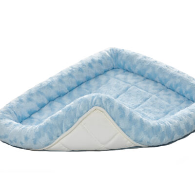MidWest QuietTime Deluxe Powder Blue Bolster Bed - 30" - Image 2