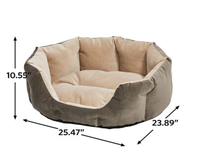 MidWest QuietTime Deluxe Gray Tulip Bed (Small) - Image 2