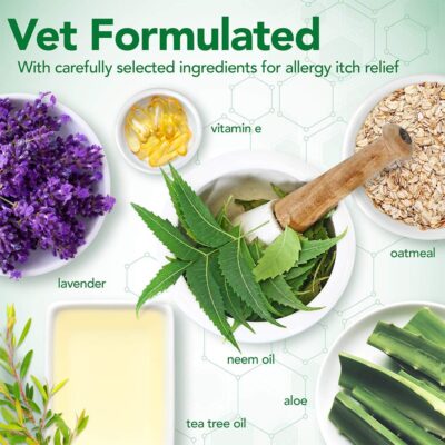 Vet's Best Allergy Itch Relief Spray for Dogs 8 oz - Image 3