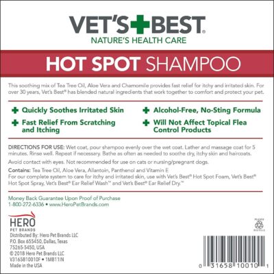 Vet's Best Hot Spot Shampoo (16oz) - Image 4