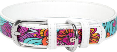COLLAR Company mm,L:46-60 WAUDOG Collar with Summer Pattern Design,Large (W:35 mm,L:46-60 cm)