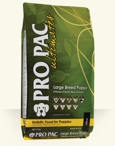 PRO PAC & PAC Ultimates Dog Large Breed Puppy Chicken & Brown  Rice Formula